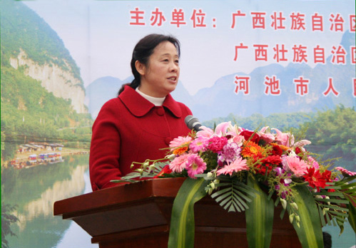 我院领导出席2010年广西高校服务河池·宜州新发展科技活动